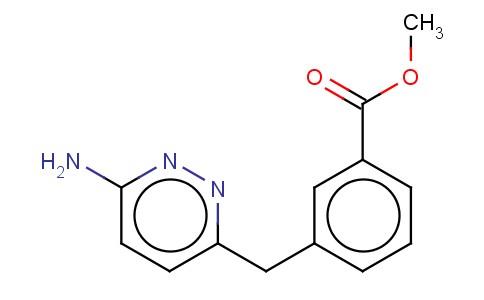 3-[(6-AMINO-3-PYRIDAZINYL)METHYL]BENZOIC ACID METHYL ESTER